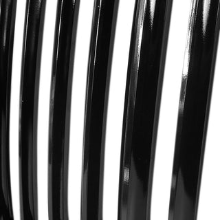 Spec D Glossy Black ABS Vertical Grille: Dodge RAM 1500 2002-2005 / RAM 2500 3500 2003-2005