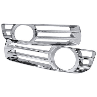 Spec D Chrome Fog Light Cover: Chrysler 300 2005-2010 Base / LX / Touring