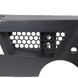 Spec D Heavy-Duty Steel Rear Bumper (Black): Dodge Ram 1500 2009 - 2018