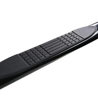 Spec D 4" Black SS Side Step Nerf Bars (CREW CAB): Fits Ram 1500 2009-2018 / Ram 2500 3500 4500 5500 2010-2024