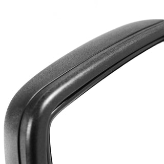 Spec D Driver Mirror (Manual-Fold, Black): Dodge Ram 1500 2009 - 2018