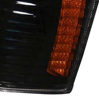 Spec D Corner Lights (Black): Jeep Grand Cherokee 1993 - 1998