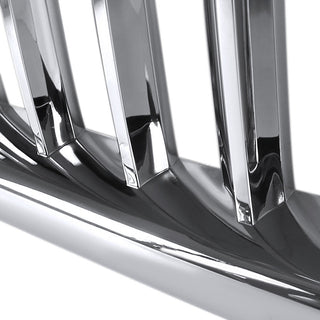 Spec D Chrome ABS Vertical Grille: Dodge RAM 1500 2002-2005 / RAM 2500 3500 2003-2005