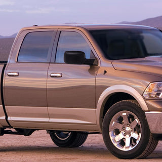 Spec D Passenger Mirror (Manual-Fold, Black): Dodge Ram 1500 2009 - 2018