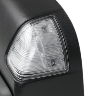 Spec D Mirrors SET w/ Clear LED (Manual-Fold, Black): Ram 2013 - 2018