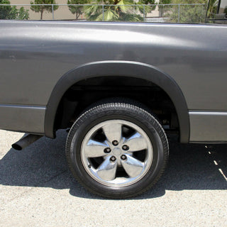 Spec D OEM Style Fender Flares (Black, 4pc): Dodge Ram 2002 - 2009