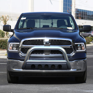 Spec D 3" Chrome SS Bull Bar: Dodge Ram 1500 2009-2018