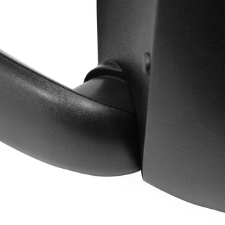 Spec D Mirrors SET (Manual-Fold, Black): Dodge Ram 2002 - 2009