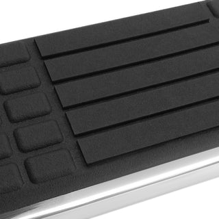 Spec D 4" Chrome SS Side Step Nerf Bars (QUAD/CREW CAB): Fits Dodge Ram 1500/2500/3500 2002-2009