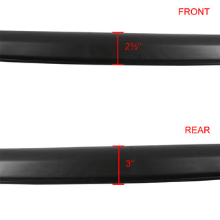 Spec D Factory Style Fender Flares (Texture Black, 4pc): Dodge Ram 1994 - 2002
