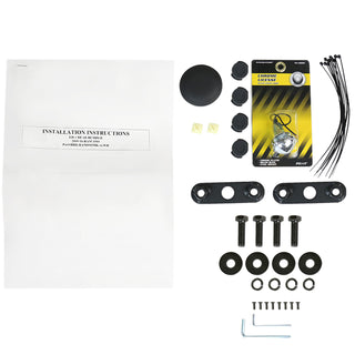 Spec D Heavy-Duty Steel Rear Bumper (Black): Dodge Ram 1500 2009 - 2018