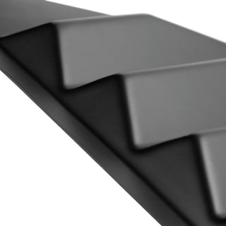 Spec D Matte Black Poly Window Louvers: Dodge Challenger 2008-2020