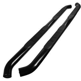 Spec D 3" Black SS Side Step Nerf Bars: Jeep Wrangler JL 2018-2024 / JK 2018