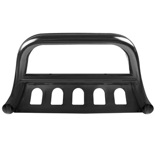Spec D 3" Black SS Bull Bar: Jeep Wrangler JL 2018-2024 / Gladiator 2020-2024