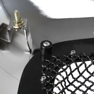 Spec D Chrome Mesh Grille (Riveted Style): Dodge Ram 2006 - 2008