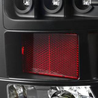 Spec D LED Tail Lights (Black, Version 2): Dodge Ram 2002 - 2005