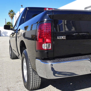 Spec D LED Tail Lights (Red): Dodge Ram 2009 - 2018