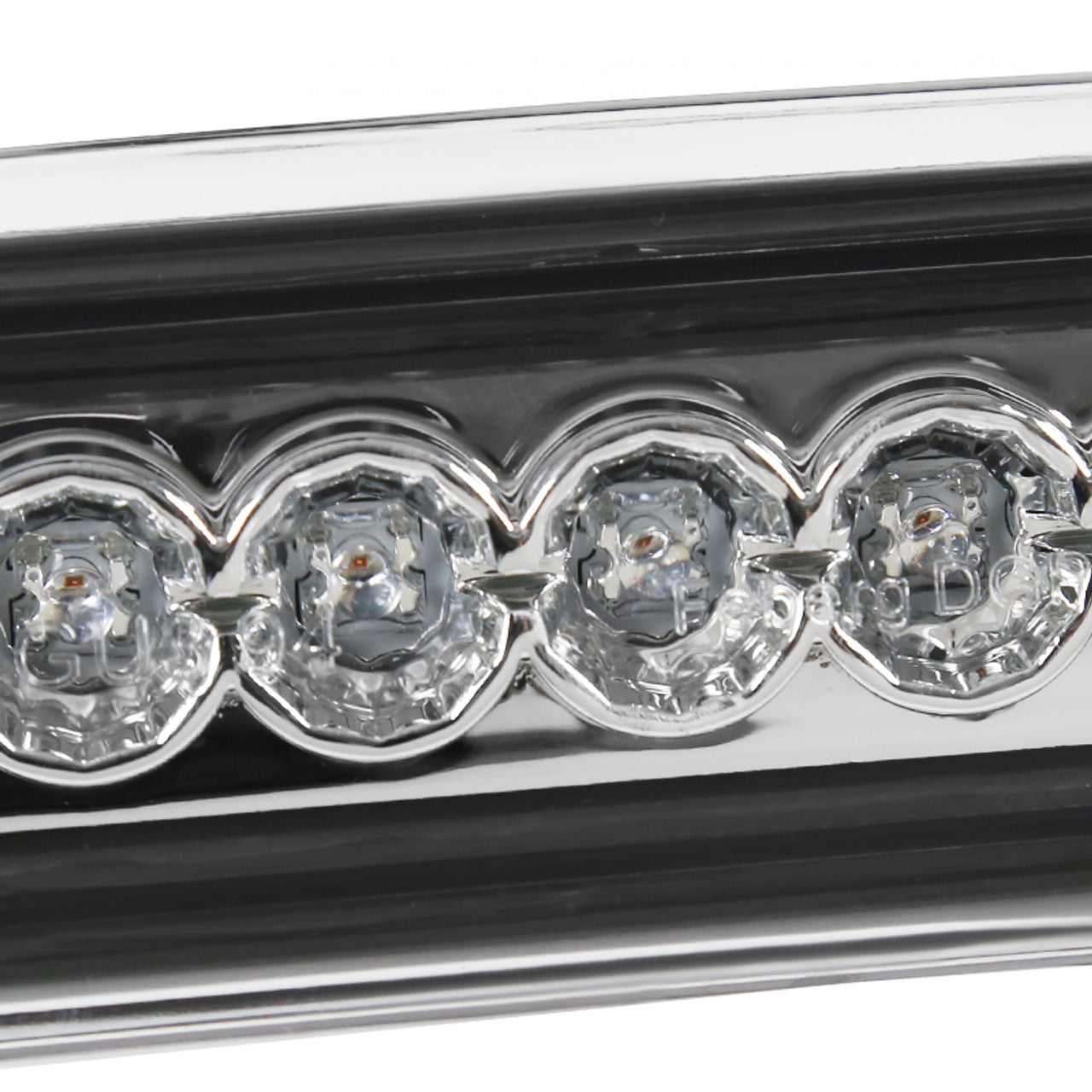 Spec D LED 3rd Brake Light (Chrome): Dodge Ram 1994 - 2002