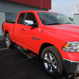 Spec D 5" Side Step Nerf Bars (Polished): Dodge Ram Quad Cab 2009 - 2018