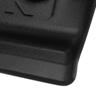 Spec D HD Rubber Front Floor Mats 2 PC: Dodge Ram Quad Cab 1500 2009-2018
