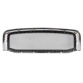 Spec D Chrome Mesh Grille (Riveted Style): Dodge Ram 2006 - 2008