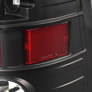 Spec D LED Tail Lights (Black, Version 2): Dodge Ram 2009 - 2018