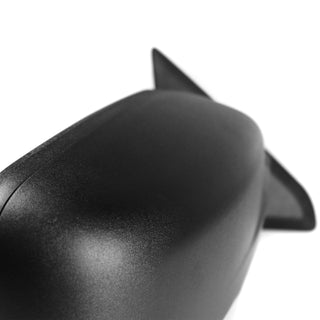 Spec D Passenger Mirror w/ Turn Signal Light & Puddle Light (Manual-Fold, Black): Dodge Ram 2009 - 2012