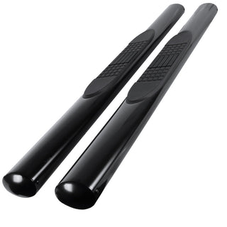 Spec D 4" Black SS Side Step Nerf Bars (2DR): Jeep Wrangler JK 2007-2018