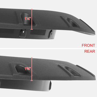 Spec D Riveted Style Fender Flares (Texture Black, 4pc): Ram 2500 & 3500 2019 - 2024