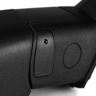 Spec D Passenger Mirror (Manual-Fold, Black): Dodge Ram 1500 2009 - 2018