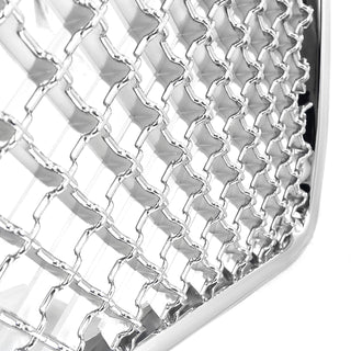 Spec D Mesh Grille (Chrome): Dodge Charger 2006 - 2010
