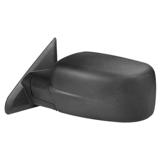 Spec D Driver Mirror (Manual-Fold, Black): Dodge Ram 1500 2009 - 2018
