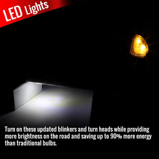 Spec D Mirrors SET w/ Turn Signal Light & Puddle Light (Auto-Fold, Chrome): Dodge Ram 1500 2009 - 2012