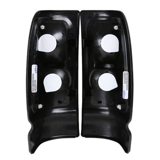 Spec D Tail Lights Black Housing Red Lens: Fits Dodge Ram 1994-2002