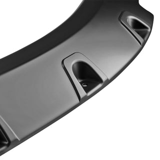 Spec D Riveted Style Fender Flares (Smooth Black V2, 4pc): Dodge Ram 1500 2009 - 2018