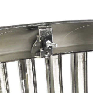 Spec D Chrome ABS Vertical Grille: Dodge RAM 1500 2002-2005 / RAM 2500 3500 2003-2005