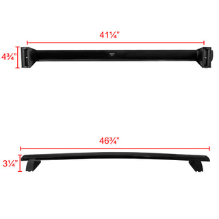 Spec D Roof Rack Bars (Black): Jeep Grand Cherokee 2011 - 2018