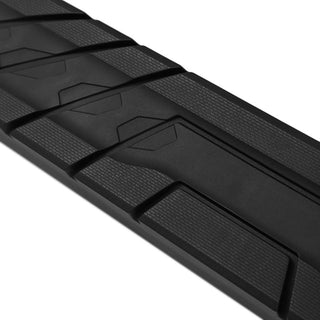 Spec D 4" Black SS Side Step Nerf Bars: Jeep Wrangler JL 2018-2024 / JK 2018