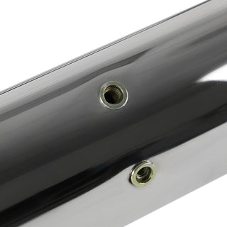 Spec D 4" Chrome Side Step Nerf Bars: Dodge Ram 1500 Quad Cab 2009-2018