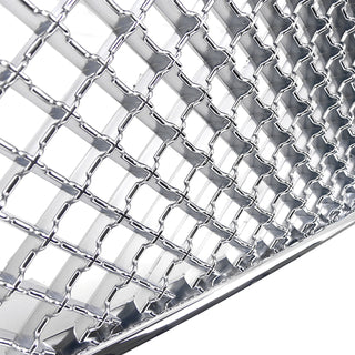 Spec D Mesh Grille (Chrome): Dodge Charger 2006 - 2010