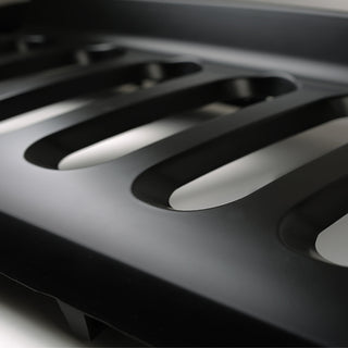 Spec D Matte Black Mesh Grille (Riveted Style): Jeep Wrangler JK 2007 - 2018