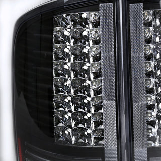 Spec D LED Tail Lights (Black): Dodge Ram 2002 - 2005