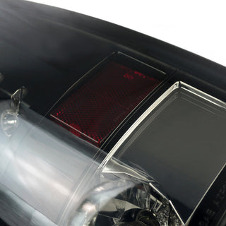 Spec D LED Tail Lights Glossy Black/Smoked: Fits Dodge Ram 2002-2006