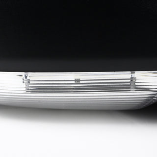 Spec D Passenger Mirror w/ Turn Signal Light & Puddle Light (Manual-Fold, Black): Dodge Ram 2009 - 2012