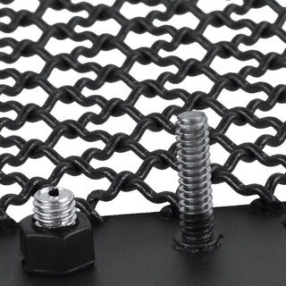 Spec D Stainless Steel Grille Insert (Black Mesh): Ram 1500 2013 - 2018