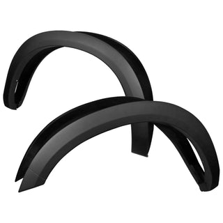 Spec D Factory Style Fender Flares (Smooth Black, 4pc): Dodge Ram 2500 & 3500 2010 - 2018