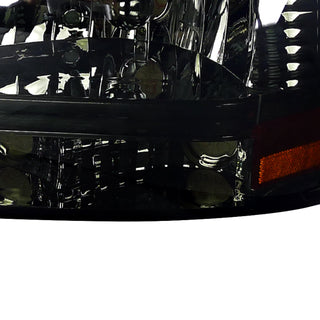 Spec D Crystal Headlights (Smoke): Dodge Dakota & Durango 1997 - 2004