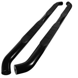 Spec D 3" Black SS Side Step Nerf Bars: Jeep Wrangler JL 2018-2024 / JK 2018