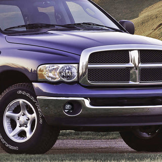 Spec D LED Projector Fog Lights Chrome/Clear: Fits Dodge Ram 2002-2009