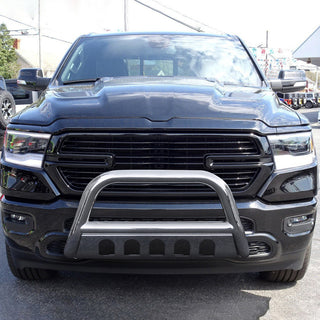Spec D 3" Chrome SS Bull Bar: Ram 1500 2019-2021 3.6L/5.7L